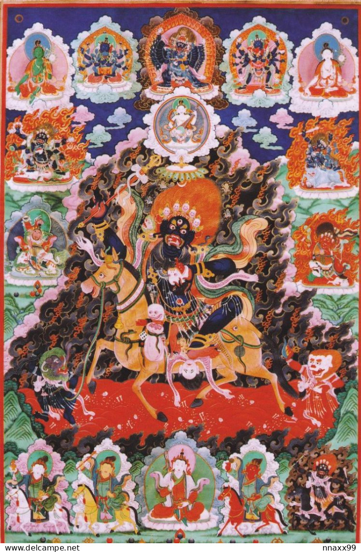 China - Laksmi, Thangka On Cotton Fabric, Tibetan Buddhist Relic At Yonghe Lamasery, Beijing - Tíbet