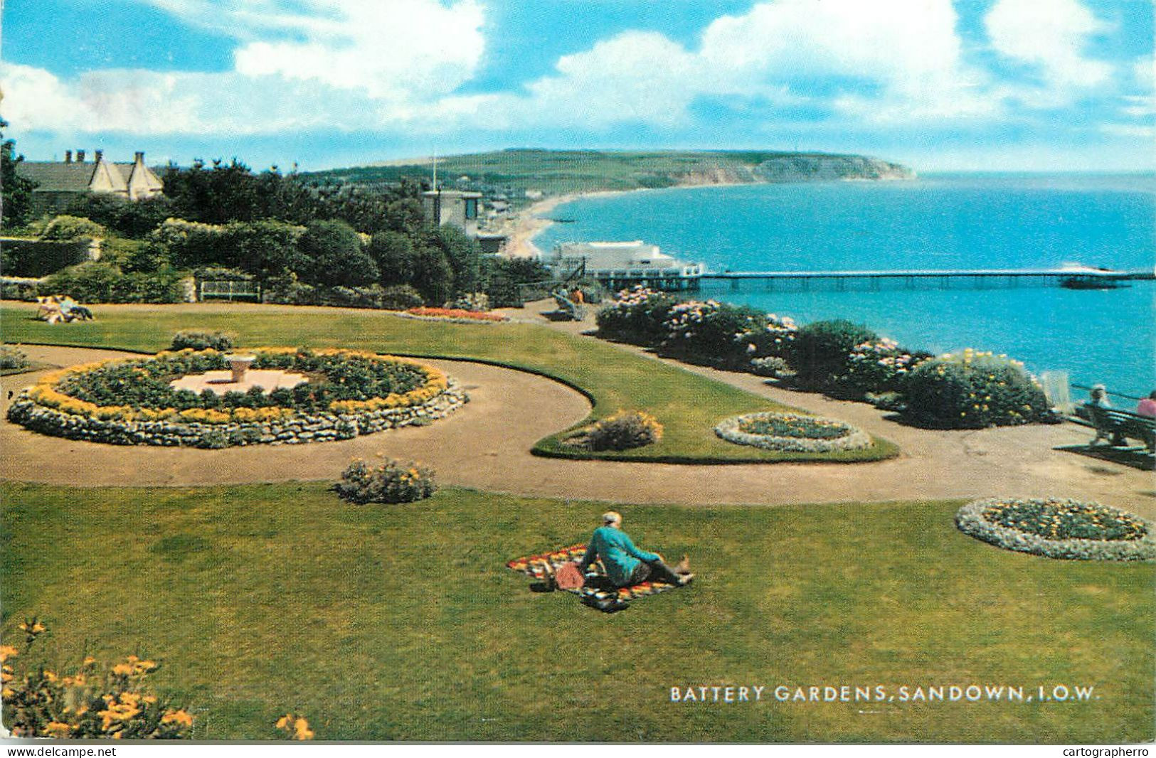 England Sandown I.O.W Battery Gardens - Sandown