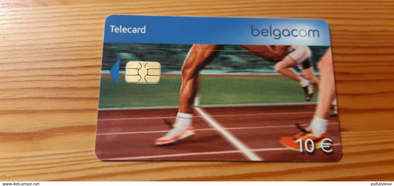 Phonecard Belgium - Sport, Athletics, Running - Met Chip