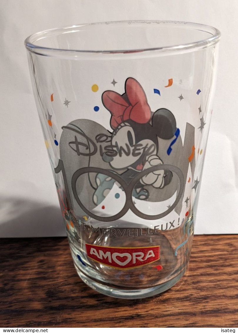 Verre Amora Minnie : 100 Ans C'est Merveilleux - Verres