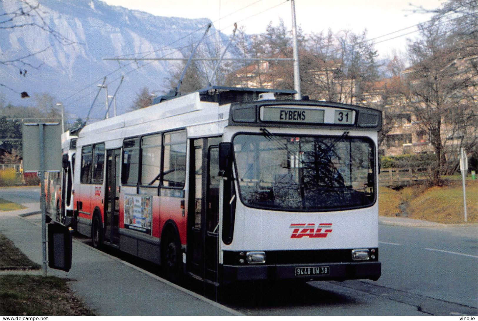 23-JK-4127 : TROLLEYBUS. GRENOBLE  EYBENS ISERE - Bus & Autocars