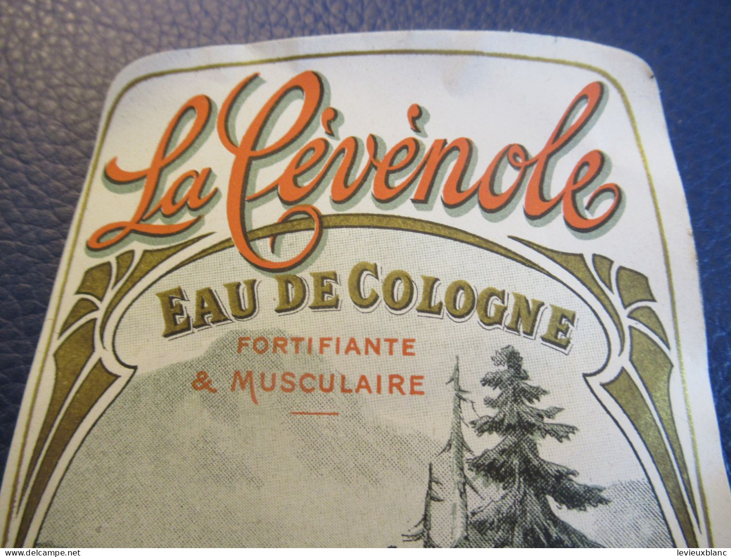 Eau De Cologne/aux Plantes Aromatiques/ "LA CEVENOLE"/ Ch. GRANT , Paris/Fortifiante & Musculaire/Vers 1930      ETIQ198 - Labels