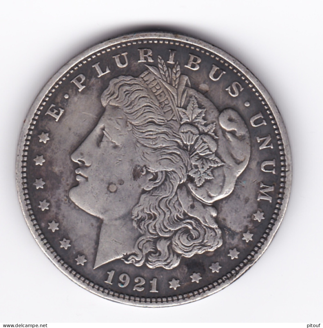 1 Dollar 1921 D  Morgan TTB - 1878-1921: Morgan