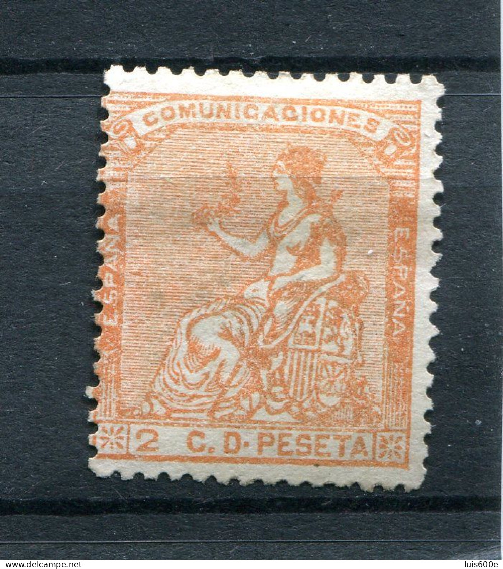 1873.ESPAÑA.EDIFIL 131(*)NUEVO CON FIJASELLOS(MH) - Unused Stamps