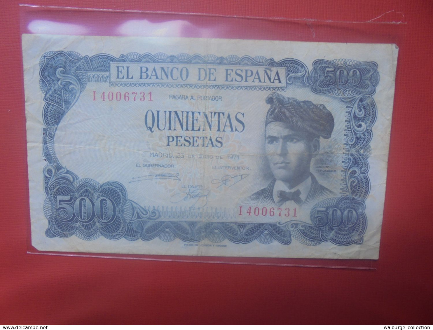 ESPAGNE 500 PESETAS 1971 Circuler - 500 Peseten