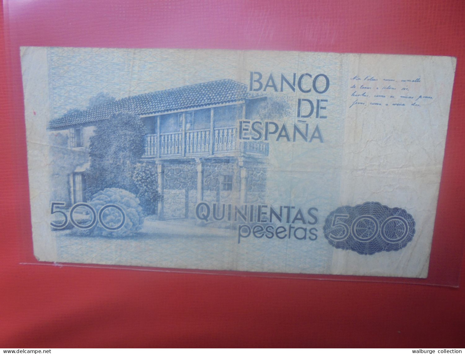 ESPAGNE 500 PESETAS 1979 Circuler - 500 Peseten