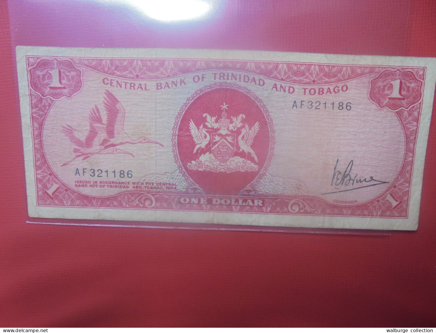 TRINIDAD And TOBAGO 1$ 1964(77) Circuler - Trinidad & Tobago