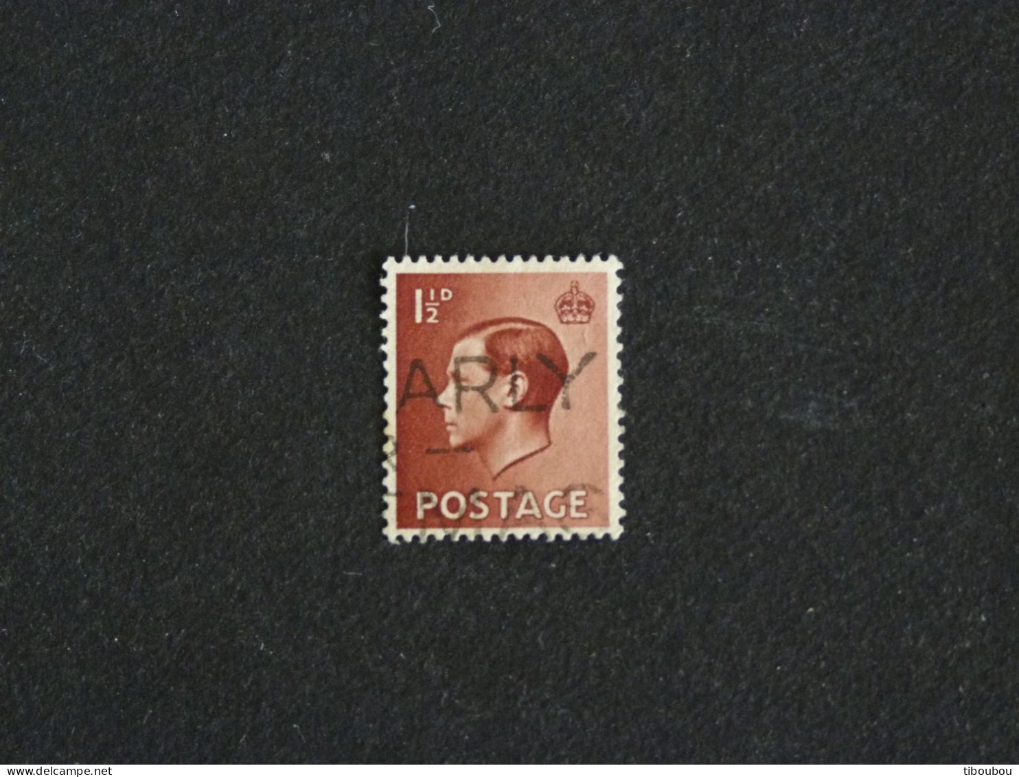 GRANDE BRETAGNE ROYAUME UNI GB UK YT 207 OBLITERE - ROI KING EDOUARD EDWARD VIII - Used Stamps