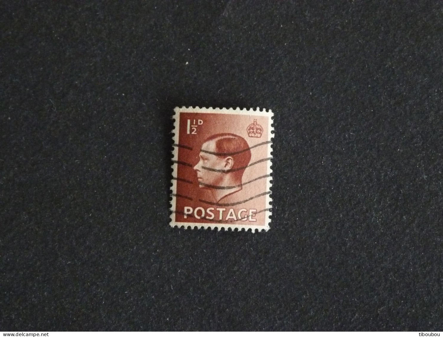 GRANDE BRETAGNE ROYAUME UNI GB UK YT 207 OBLITERE - ROI KING EDOUARD EDWARD VIII - Used Stamps