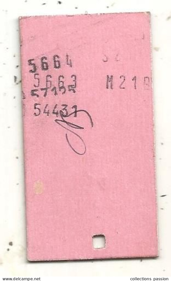 S.N.C.F., Ticket De Transport, Classe 1, Tarif Reduc 56, LYON PERRACHE - GENEVE, Sans Arrêt, 2 Scans - Europe