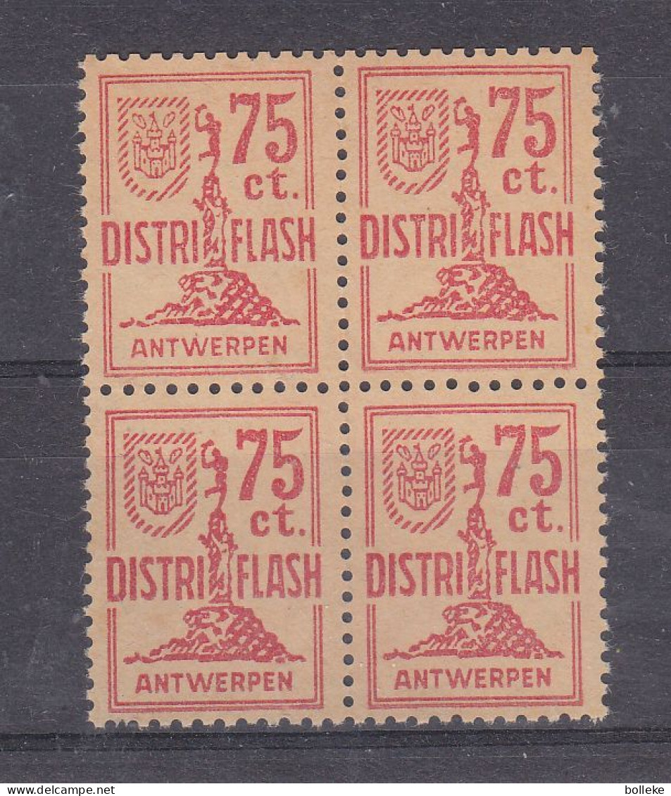 Belgique - Timbres Privés D'Anvers - Bloc De 4 ( X ) - Armoiries - - 1961-1980