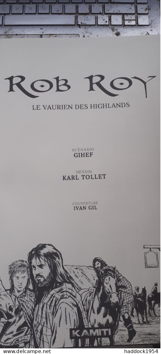 ROB ROY le vaurien des highlands GIHEF TOLLET kamitii 2023