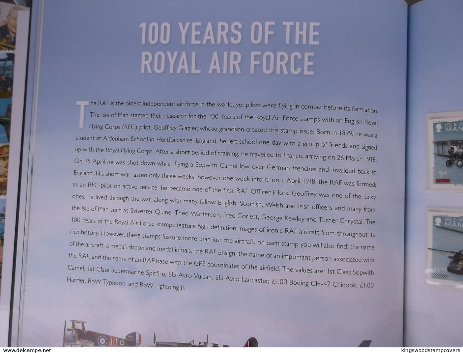 SUPERB THE CENTENARY OF THE RAF WESTMINSTER ALBUM COMPLETE LTD EDT152/250 ORGINAL COST £150 D1