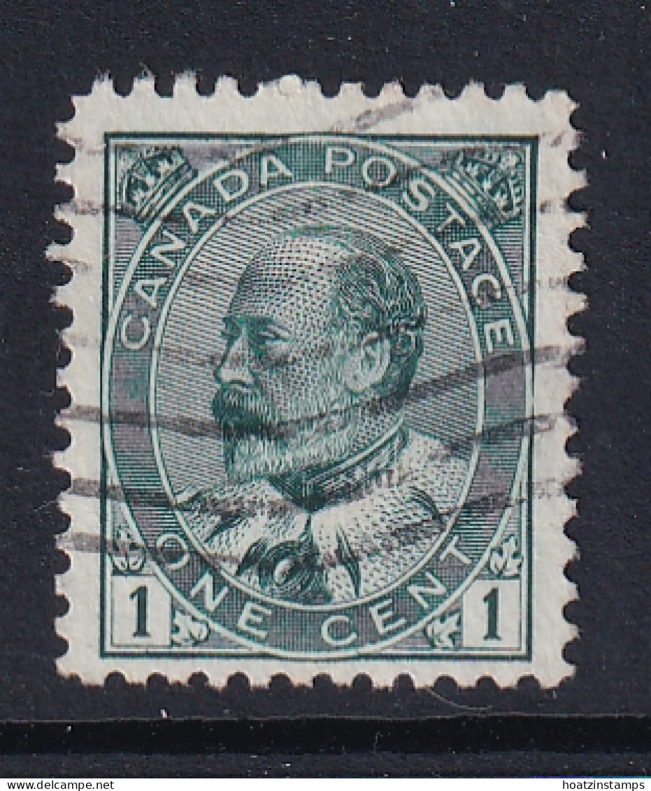 Canada: 1903/12   Edward    SG173    1c   Pale Green      Used - Used Stamps