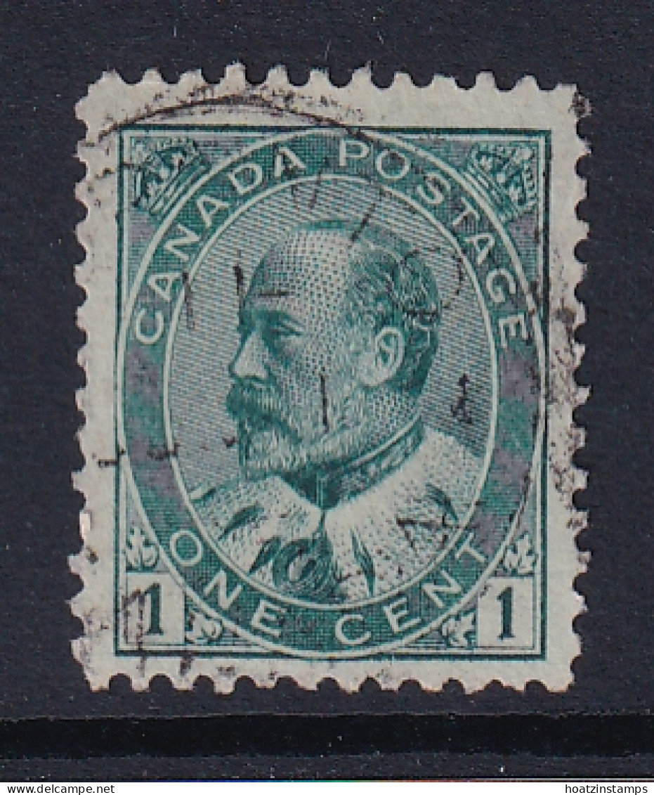 Canada: 1903/12   Edward    SG175    1c   Green      Used - Used Stamps