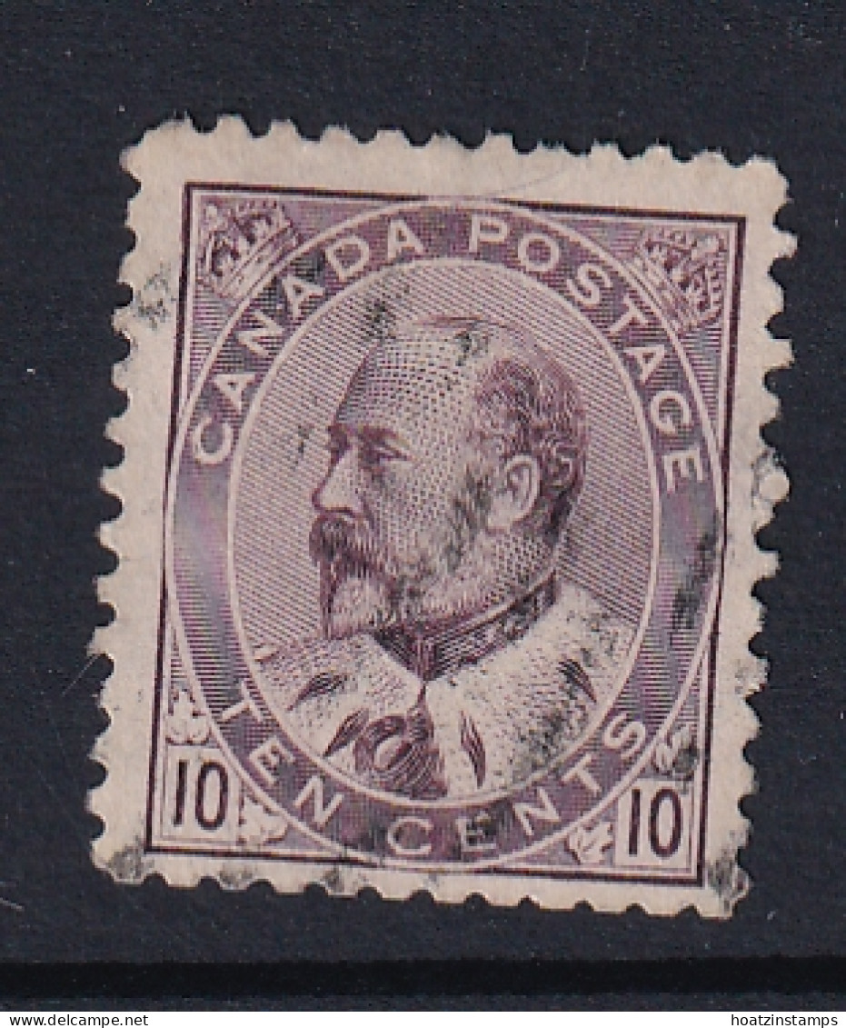 Canada: 1903/12   Edward    SG183    10c   Pale Dull Purple     Used - Used Stamps