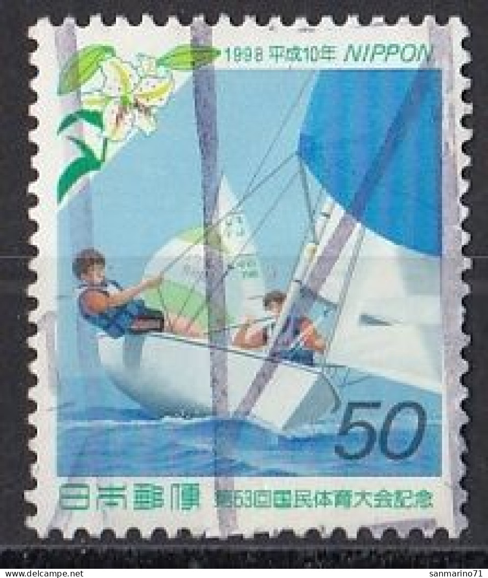 JAPAN 2584,used,sailing - Gebraucht