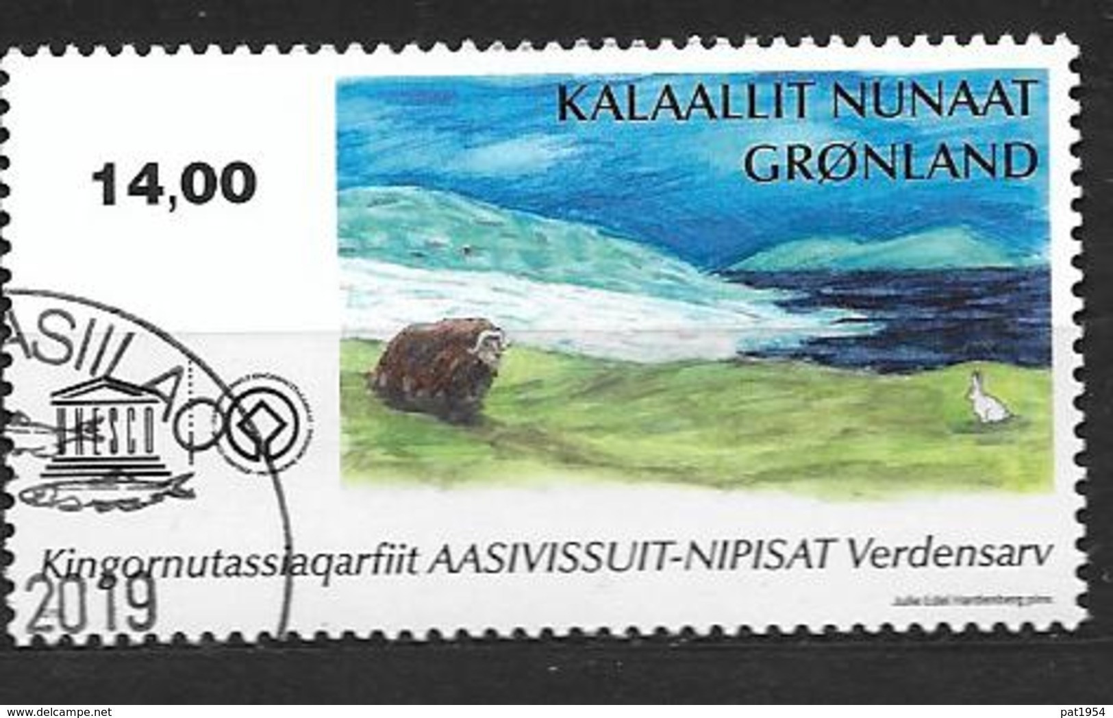 Groënland 2019, N° 797 Oblitéré Unesco Patrimoine - Used Stamps