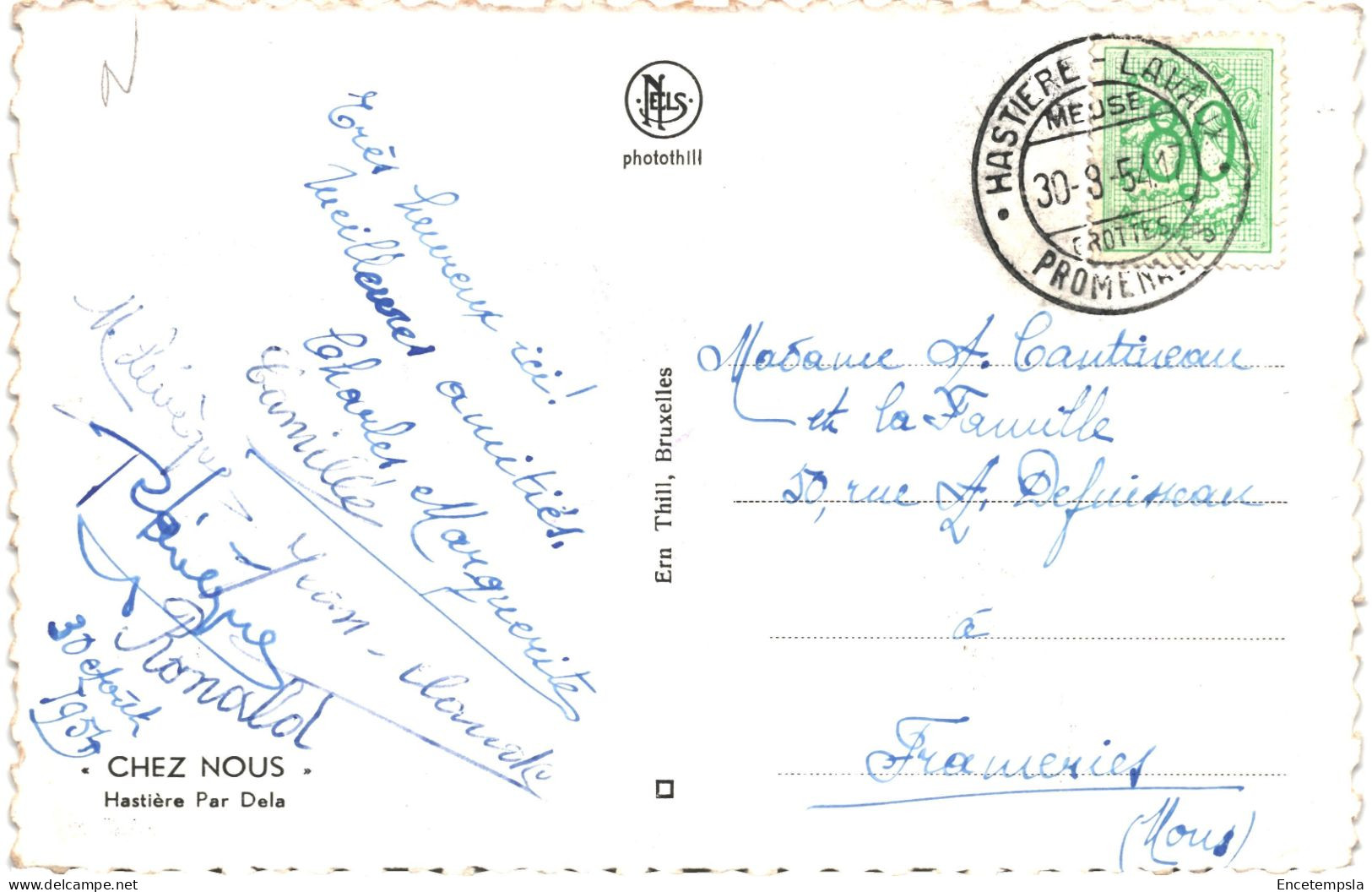 CPA  Carte Postale Belgique Hastière Par Dela Chez Nous 1954 VM69468ok - Hastière