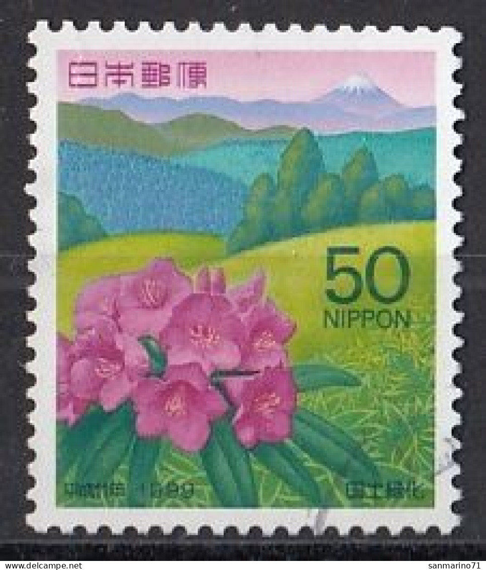 JAPAN 2691,used,flowers - Gebraucht