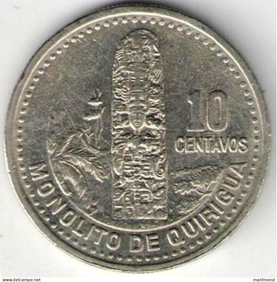 Guatemala - 2000 - KM 277.6 - 10 Centavos - XF - Guatemala