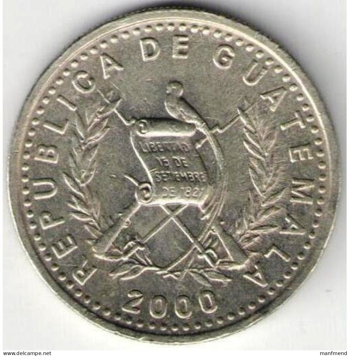 Guatemala - 2000 - KM 277.6 - 10 Centavos - XF - Guatemala