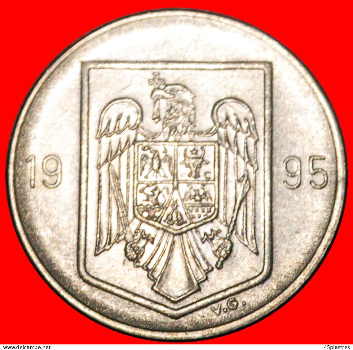 * SUN AND MOON (1993-2003): ROMANIA  10 LEI 1995 MINT LUSTRE! ·  LOW START · NO RESERVE! - Roumanie