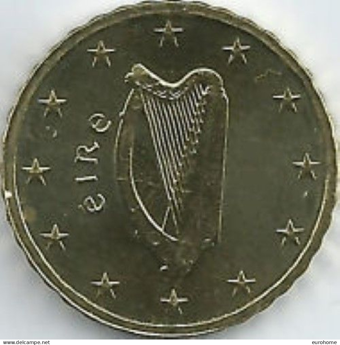 Ierland 2023  50 Cent  UNC Uit De BU  UNC Du Coffret  ZEER ZELDZAAM - EXTREME RARE  5.000 Ex !!! - Ireland