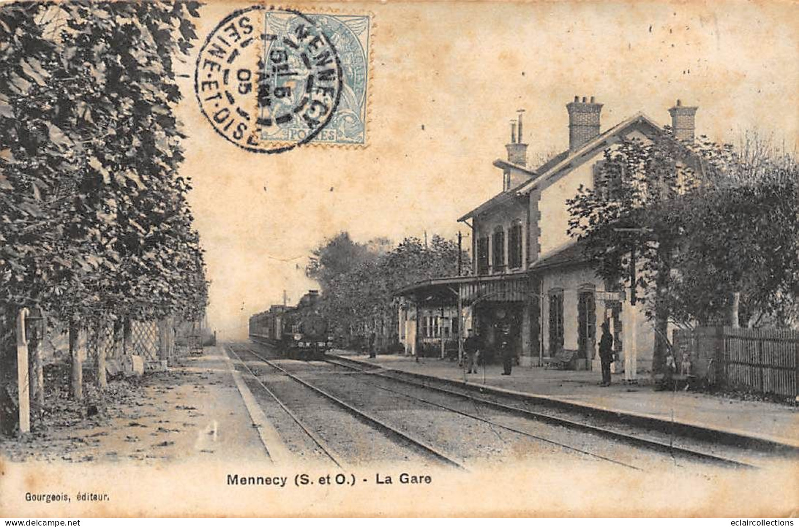 Mennecy         91        Intérieur  De La Gare       (voir Scan) - Mennecy