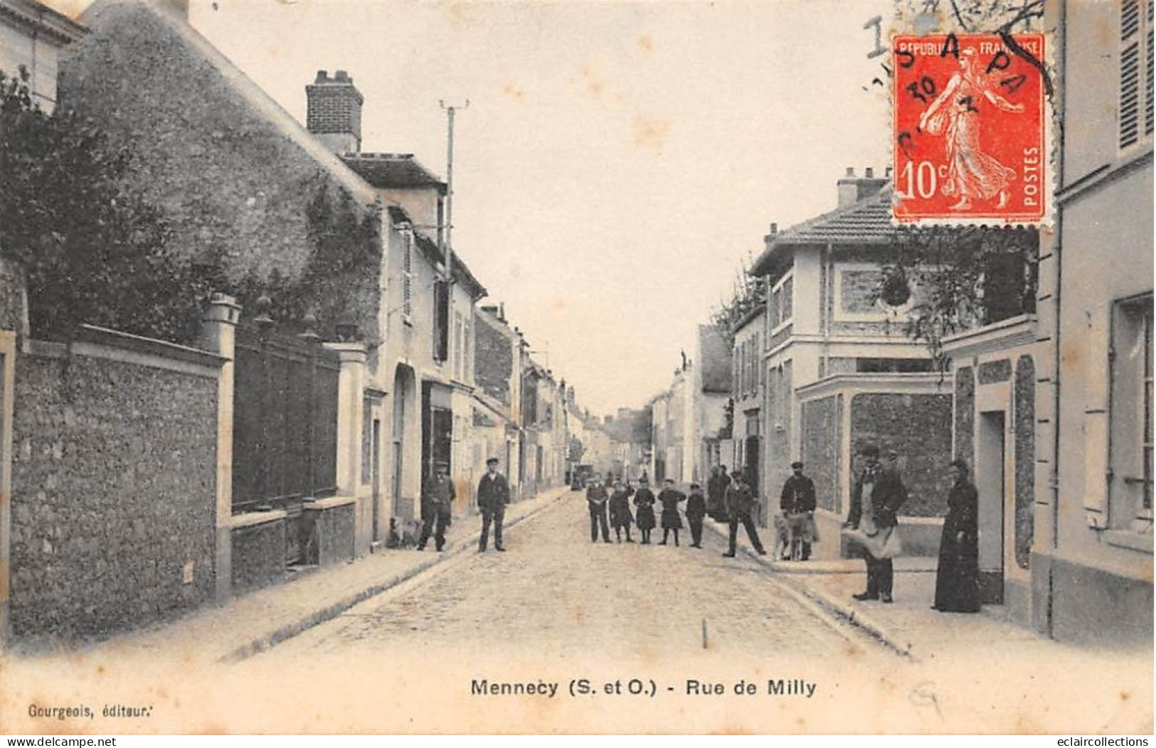 Mennecy         91        Rue De Milly      (voir Scan) - Mennecy