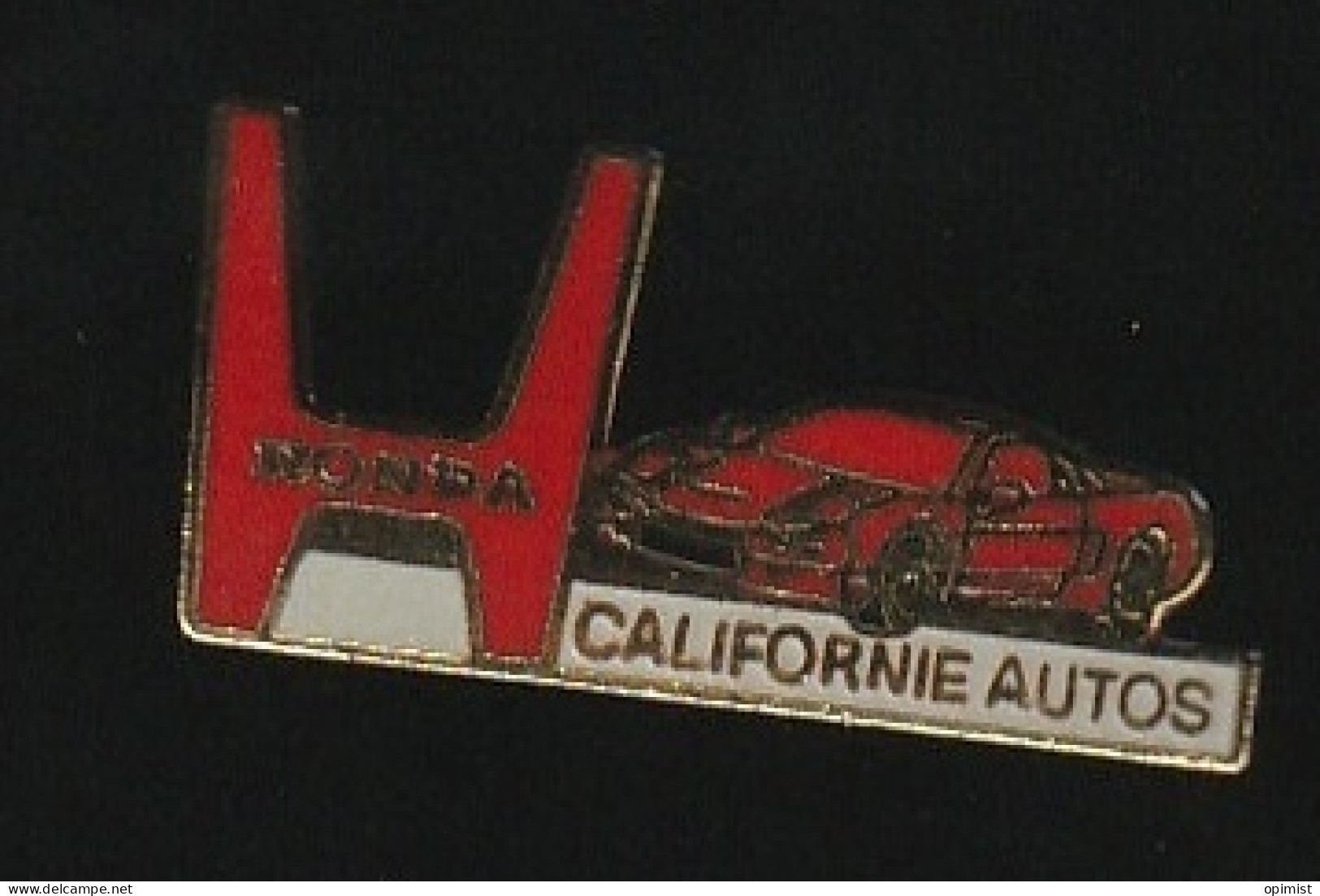 76714-Pin's.honda Californie Auto - Honda