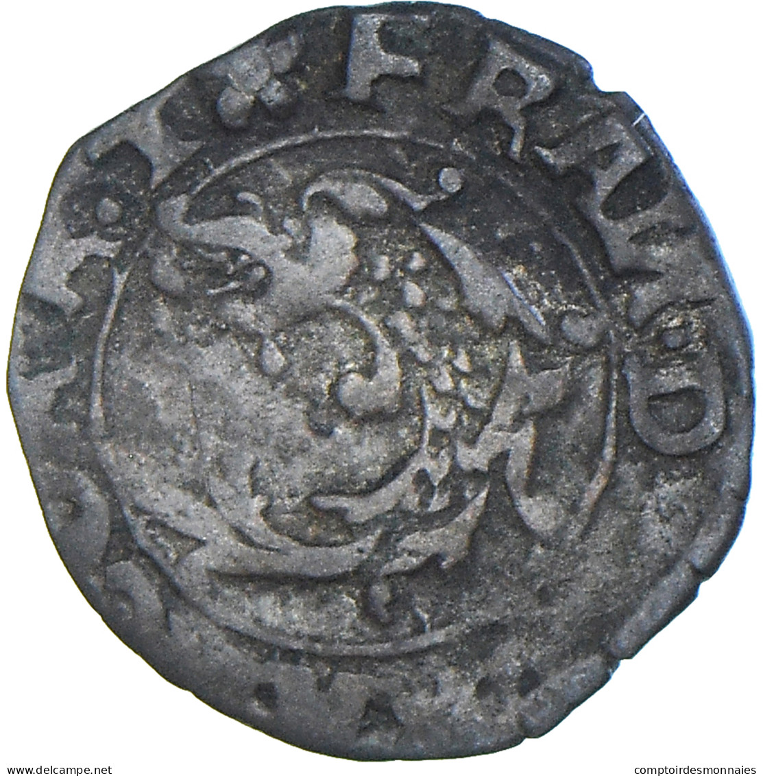 Monnaie, France, François Ier, Liard Du Dauphiné à La Croisette, 1515-1547 - 1515-1547 François 1er