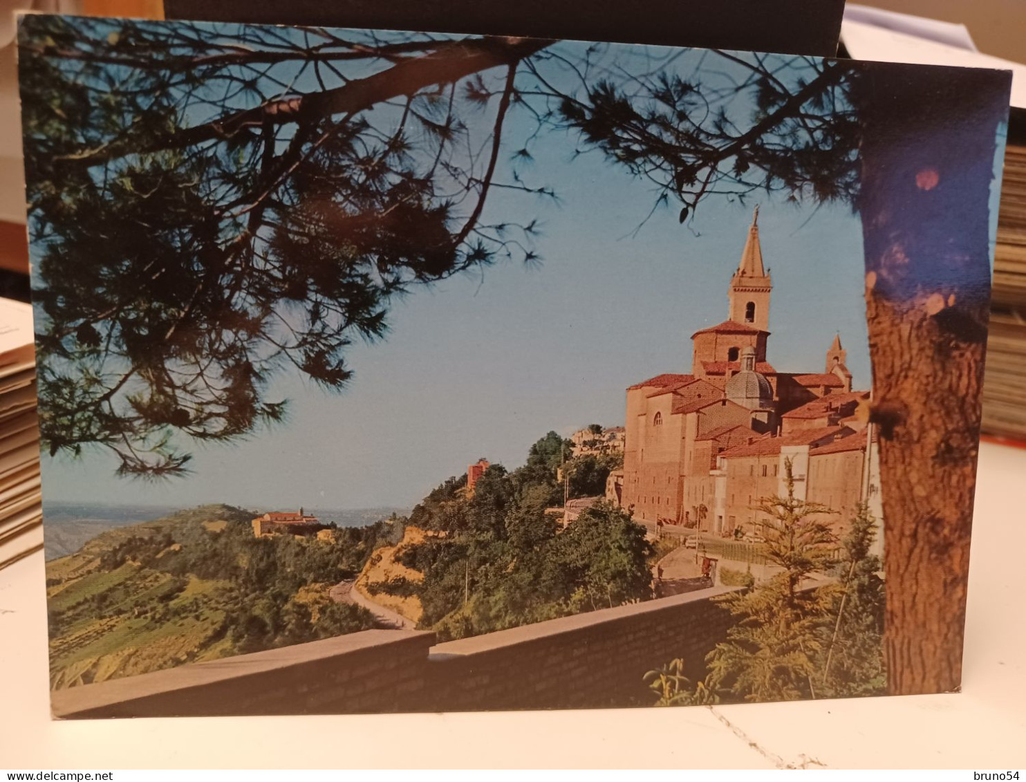 Cartolina Ripatrasone Provincia Ascoli Piceno , Belvedere Del Piceno, Cattedrale Basilica - Ascoli Piceno