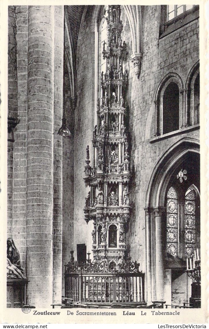 BELGIQUE - ZOUTLEEUW - De Sacramentetoren -  Carte Postale Ancienne - Zoutleeuw
