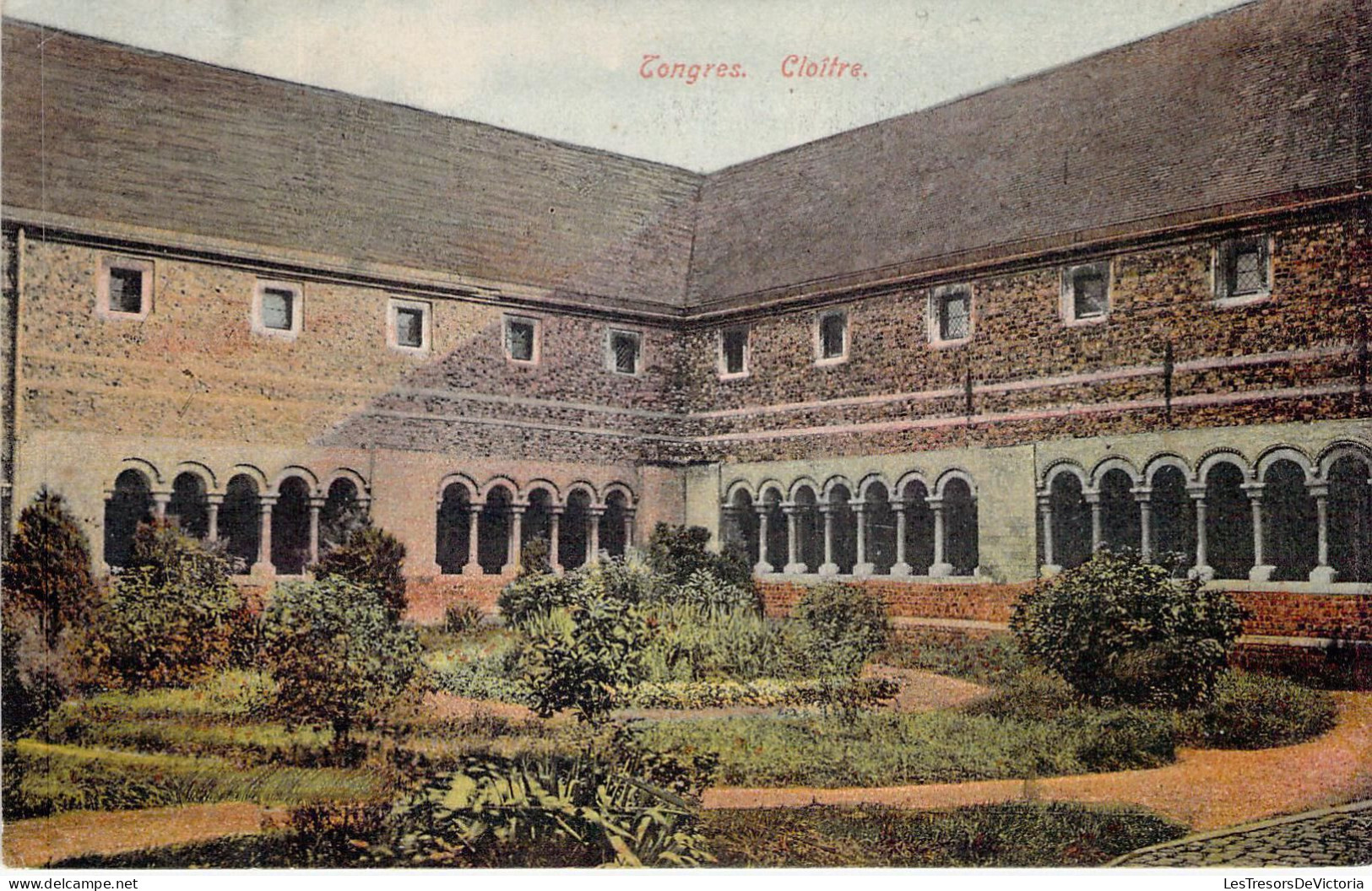 BELGIQUE - TONGRES - Cloître -  Carte Postale Ancienne - Tongeren