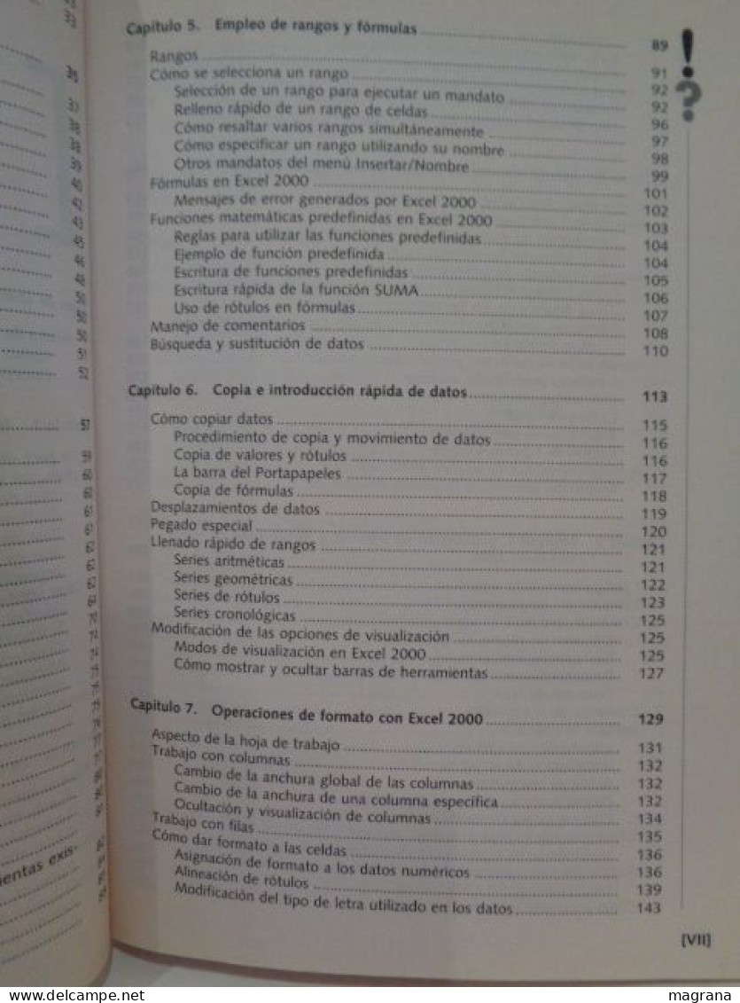 Microsoft Excel 2000. Iniciación Y Referéncia. Jorge Rodríguez Vega. Mc Graw Hill. Osborne. 1999. 360 Pp. - Computer Science & Internet