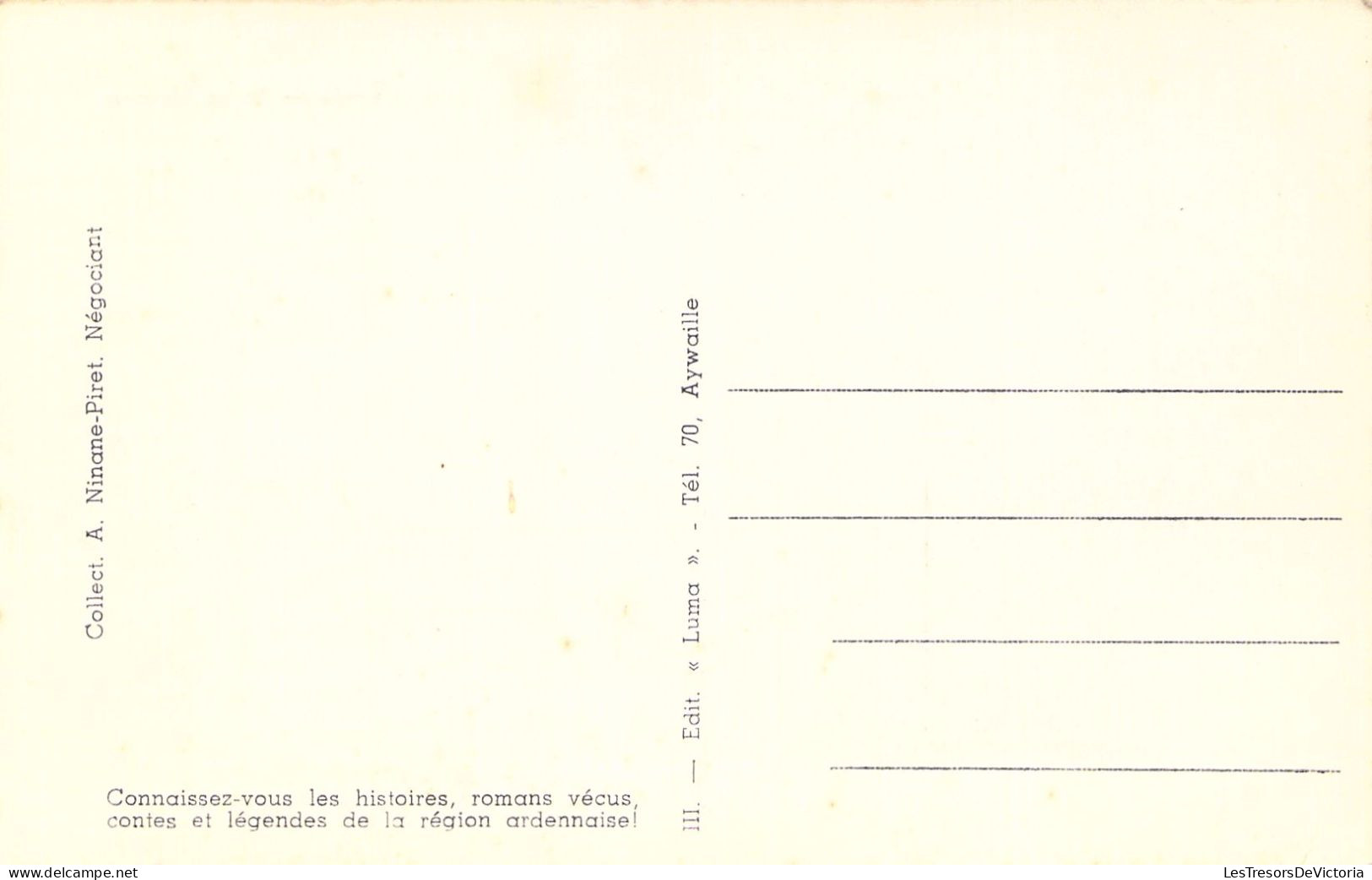 BELGIQUE - TOHOGNE - La Grand'Rue -  Carte Postale Ancienne - Otros & Sin Clasificación