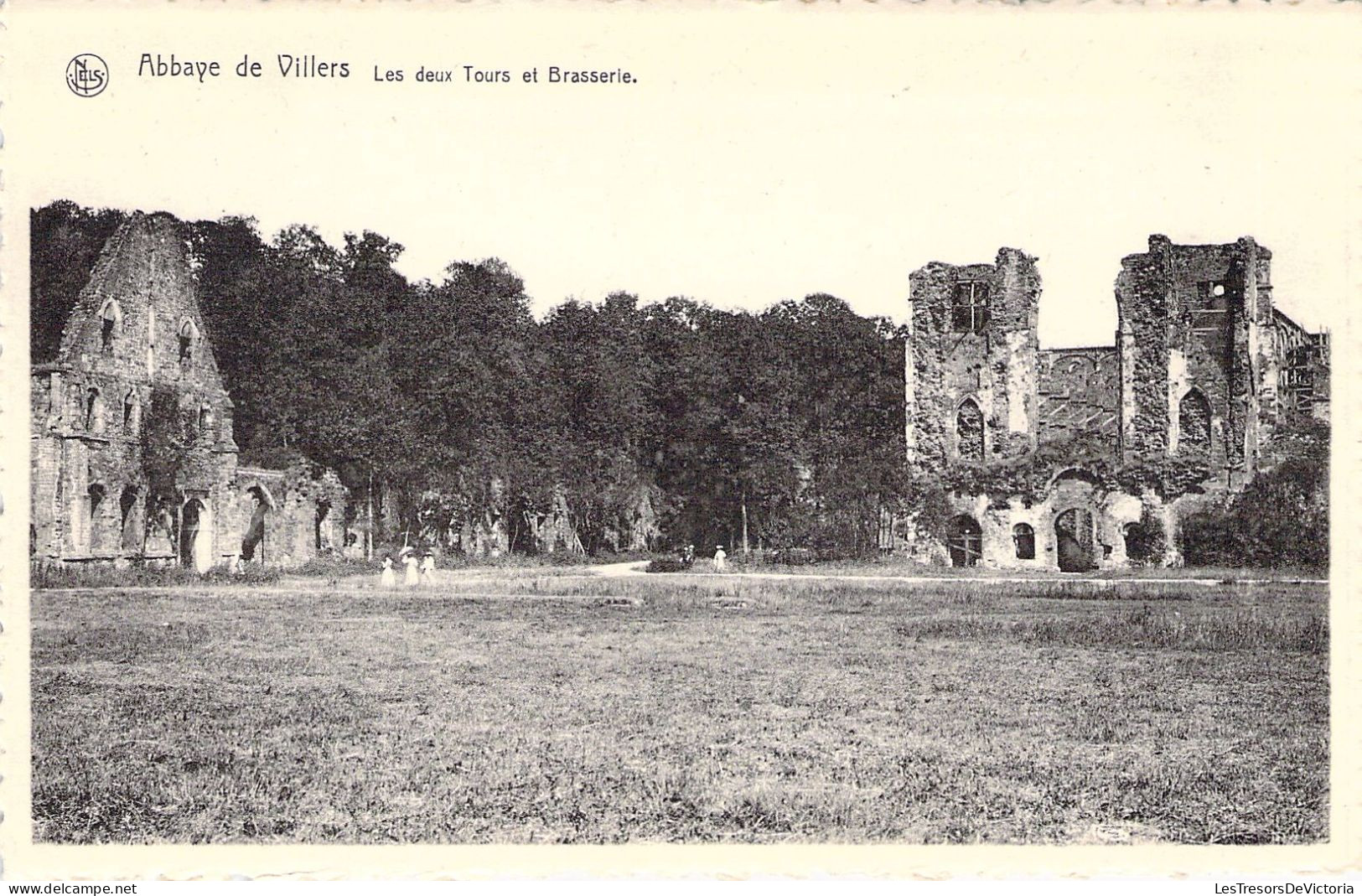 BELGIQUE - Abbaye De Villers - Les Deux Tours Et Brasserie -  Carte Postale Ancienne - Other & Unclassified