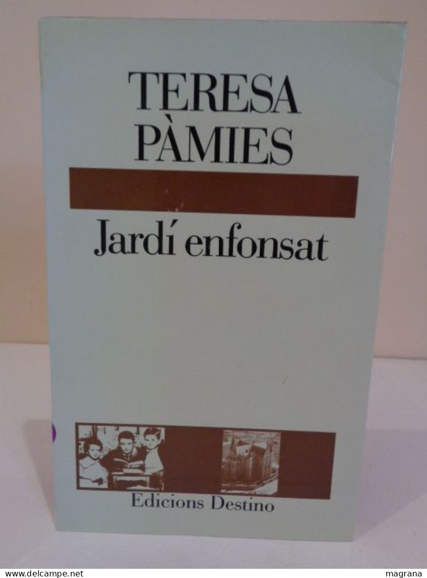 Jardí Enfonsat. Teresa Pàmies. Edicions Destino. (Viatge A Castella-Lleó). 1992. 173 Pàgines. Idioma: Català - Novelas
