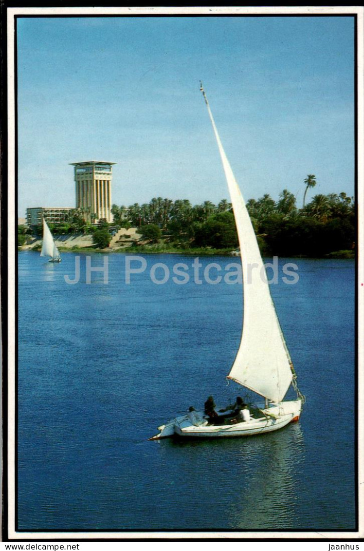 Aswan - View Of The Nile River - Sailing Boat - Egypt - Unused - Aswan