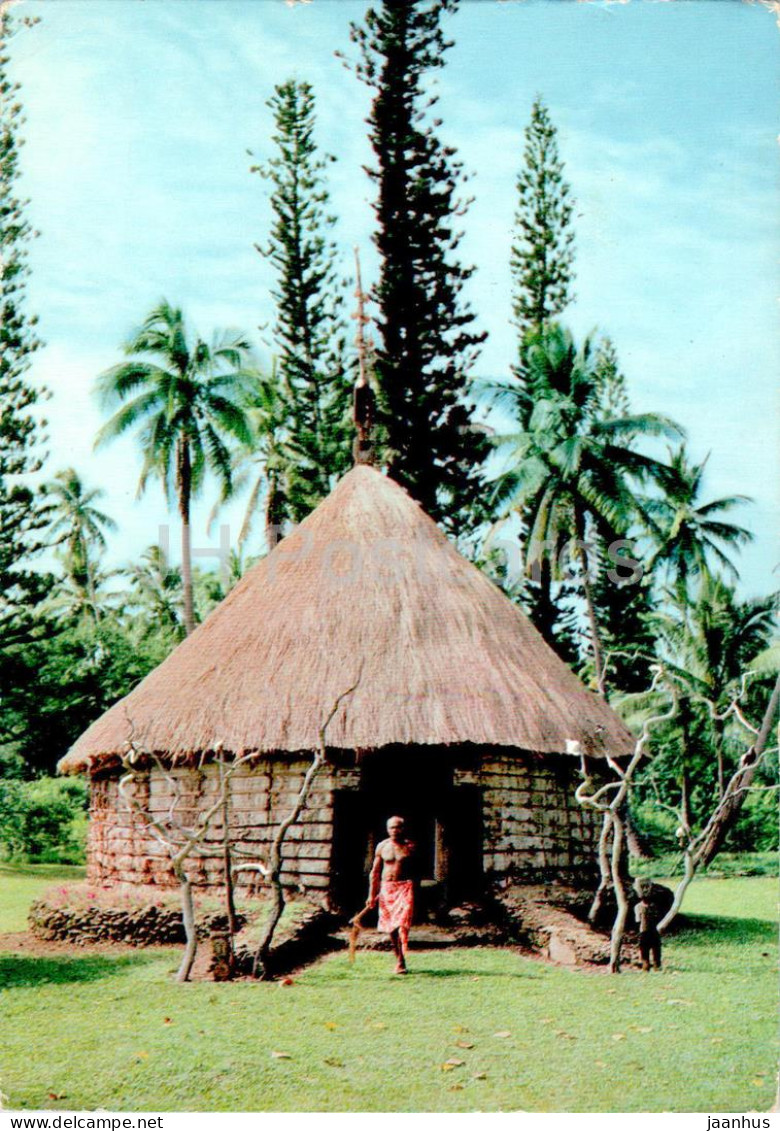 Poindimie - La Case Du Centenaire - The Centenary Hut - 1967 - New Caledonia - France - Used - Nouvelle Calédonie