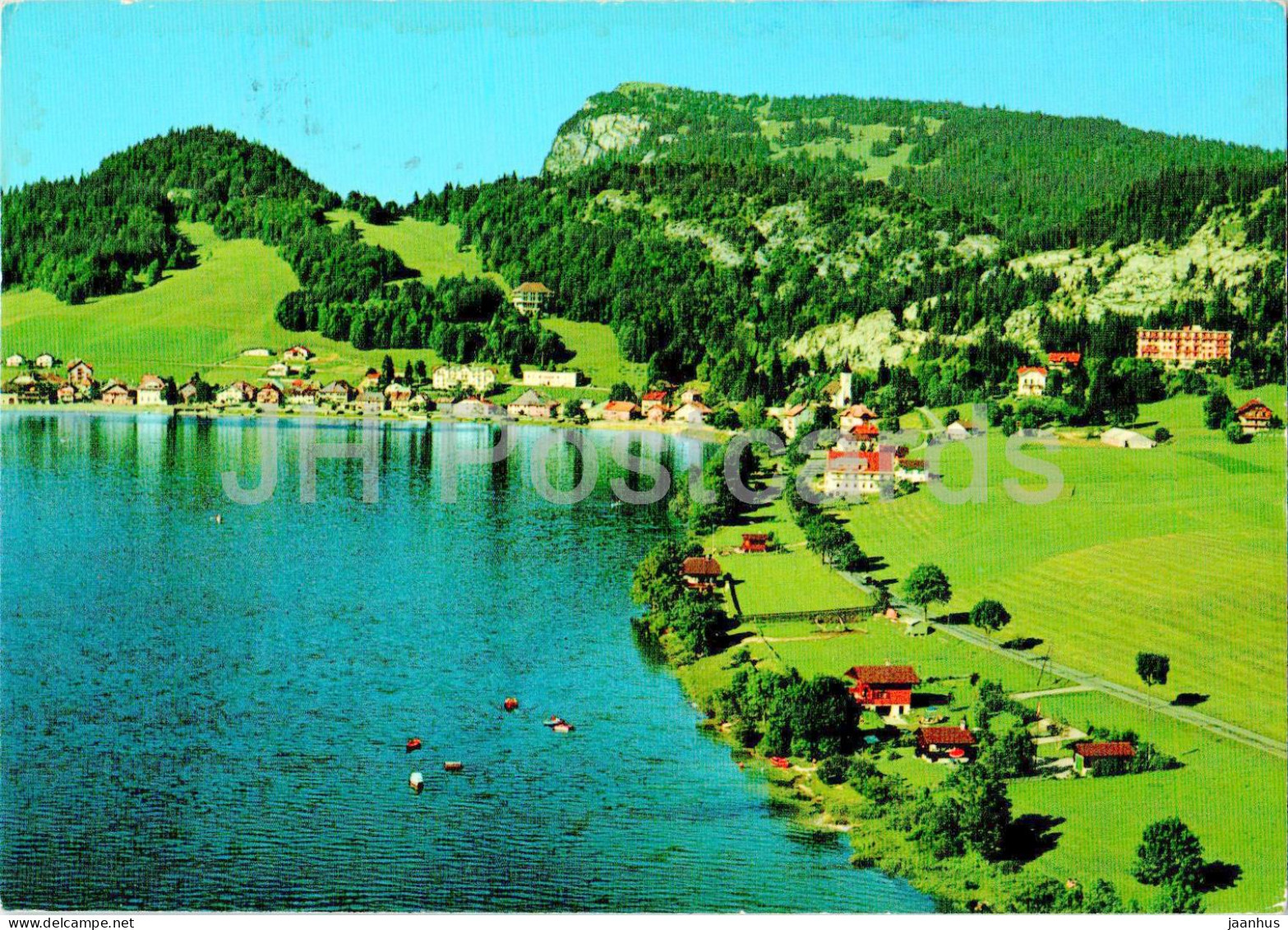 Le Pont - Lac De Joux Et Dent De Vaulion - 12987 - 1979 - Switzerland - Used - Vaulion