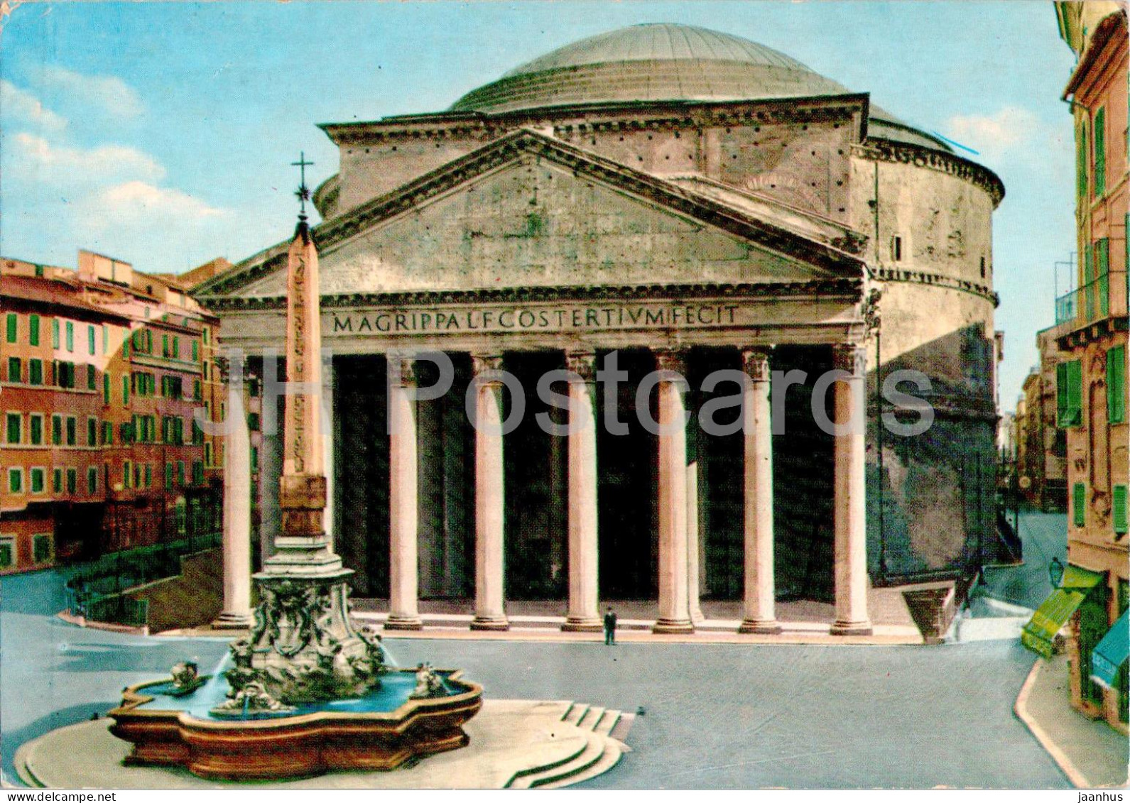 Roma - Rome - Il Pantheon - Ancient World - 207 - 1977 - Italy - Used - Panteón