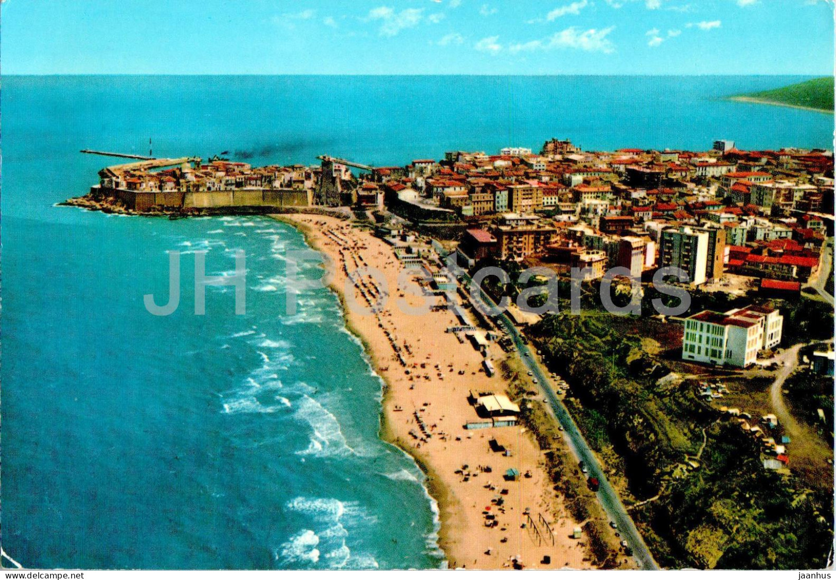 Termoli - Panorama Visto Dall'aereo - General View From The Plane - 16277 - 1970 - Italy - Used - Sonstige & Ohne Zuordnung