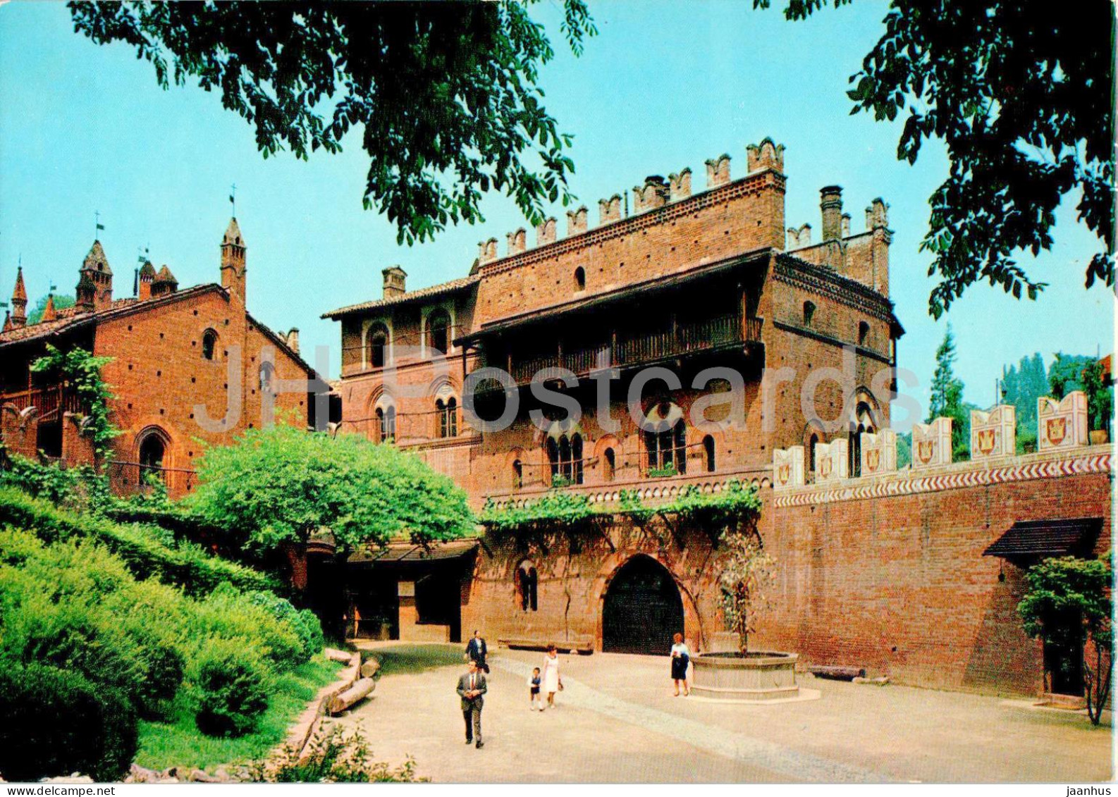 Torino - Turin - Il Borgo E Il Castello Medioevale - The Borough And The Medievial Castle - 318 - 1979 - Italy - Used - Castello Del Valentino