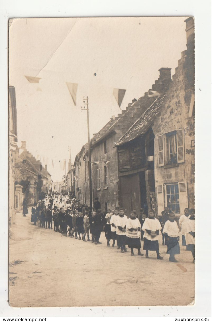 CARTE PHOTO - FETE RELIGIEUSE - Zu Identifizieren