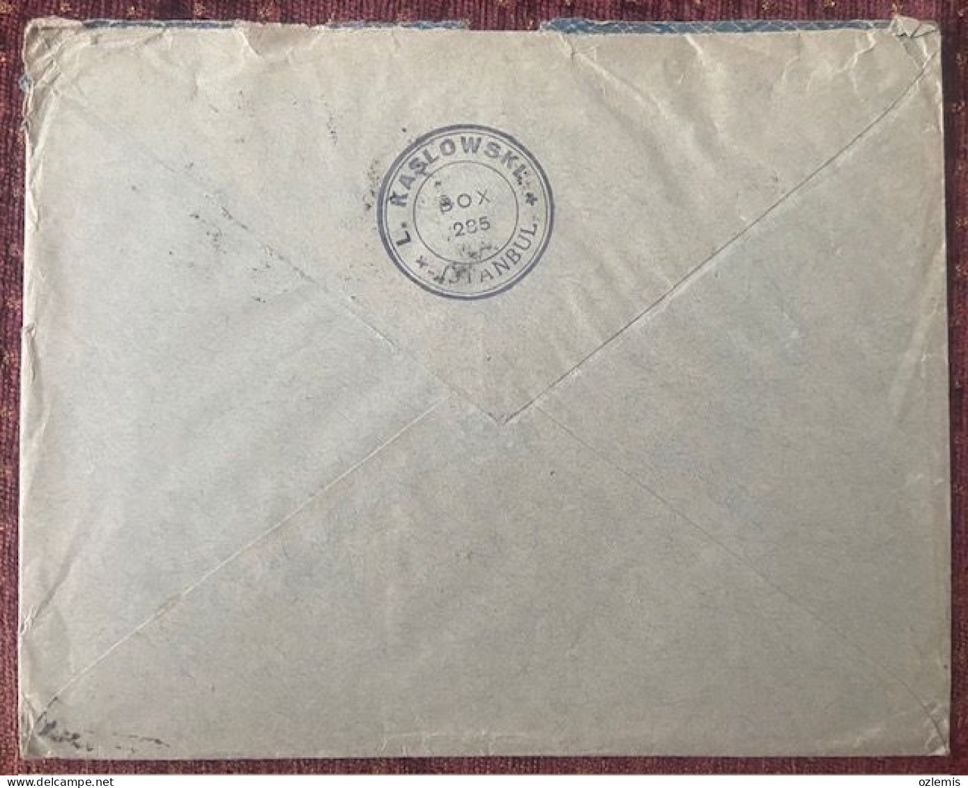 TURKEY,TURKEI,TURQUIE , ISTANBUL TO NEUGERSDORF  ,COVER - Lettres & Documents