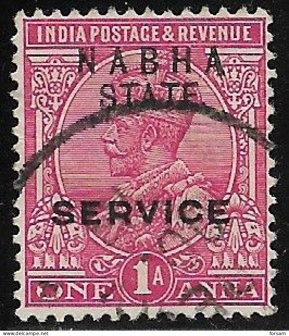 INDIA (NABHA)..1913..Michel # 28...used. - Nabha