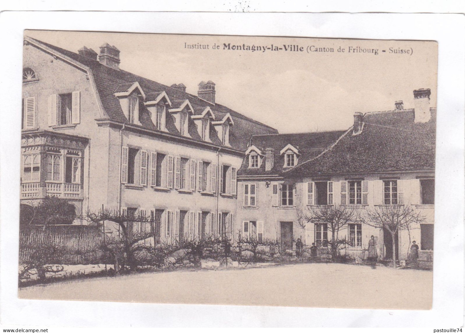 CPA :  14 X 9  -  Institut De Montagny-la-Ville - Montagny