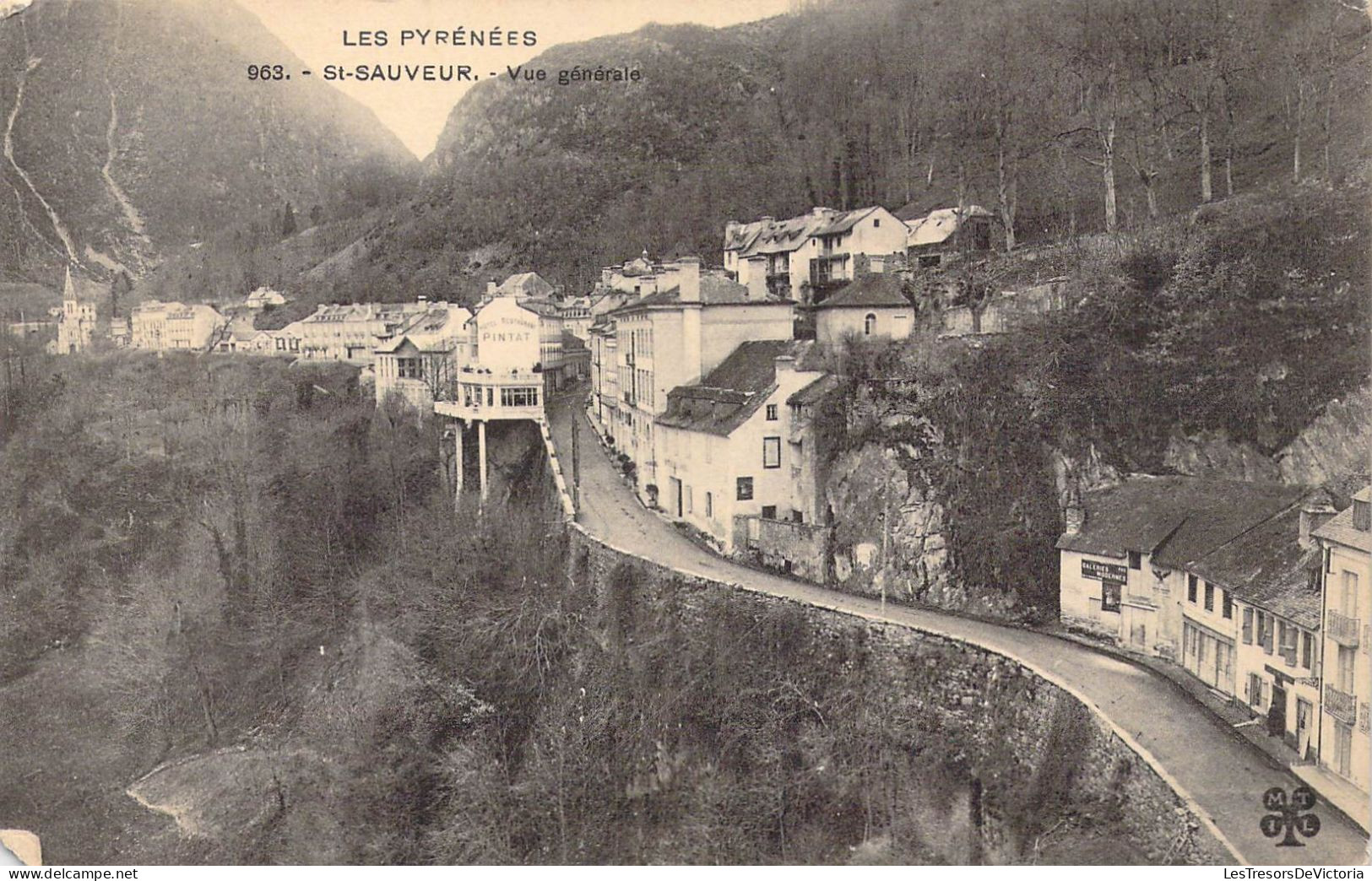 FRANCE - 65 - St-Sauveur - Vue Générale - Carte Postale Ancienne - Luz Saint Sauveur